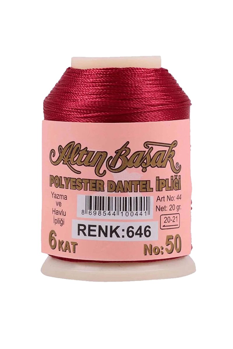 Altınbaşak Oya ve Dantel İpi 20 gr - - No: 646