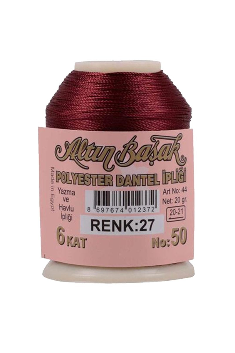 Altınbaşak Oya ve Dantel İpi 20 gr - - No: 027