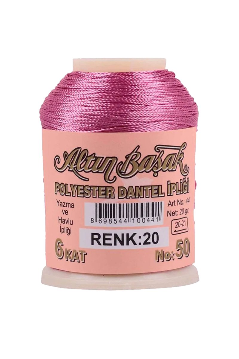 Altınbaşak Oya ve Dantel İpi 20 gr - - No: 020