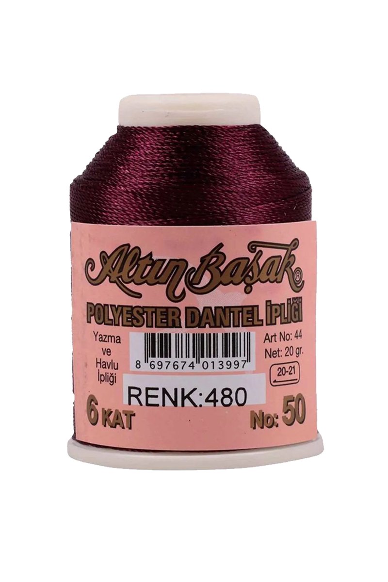 Altınbaşak Oya ve Dantel İpi 20 gr - - No: 480