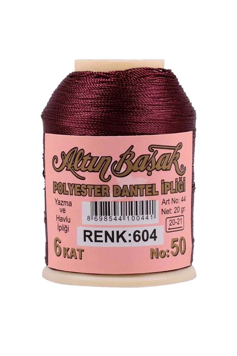 Altınbaşak Oya ve Dantel İpi 20 gr - - No: 604