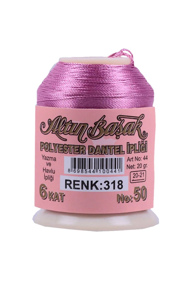 Altınbaşak Oya ve Dantel İpi 20 gr - - No: 318