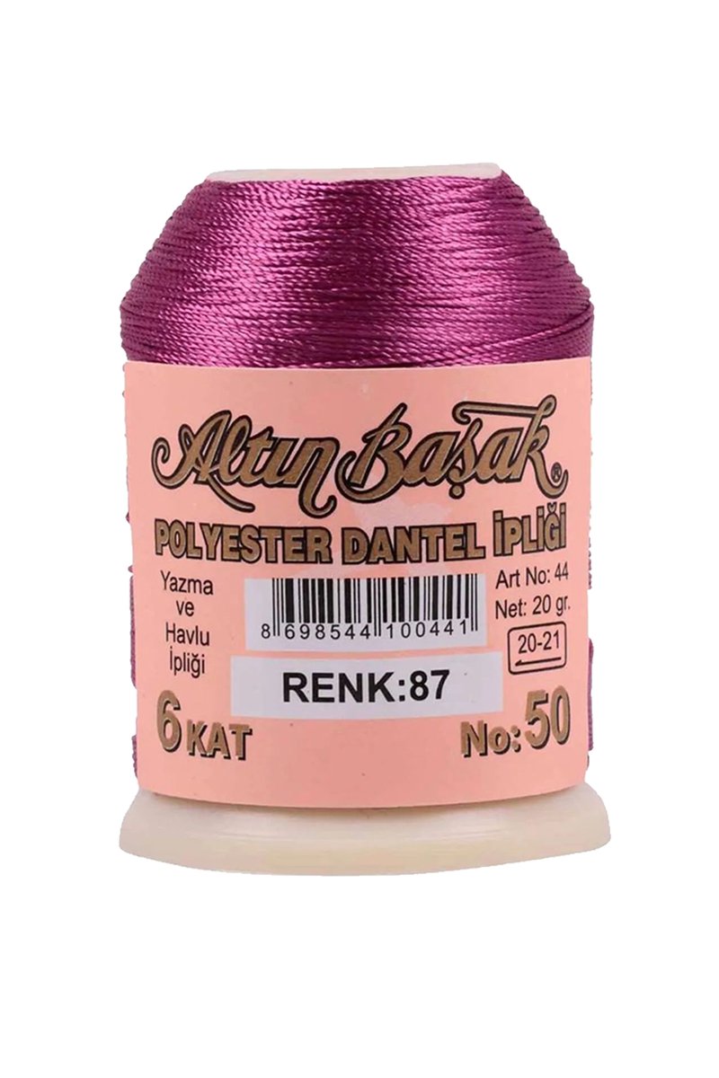 Altınbaşak Oya ve Dantel İpi 20 gr - - No: 087