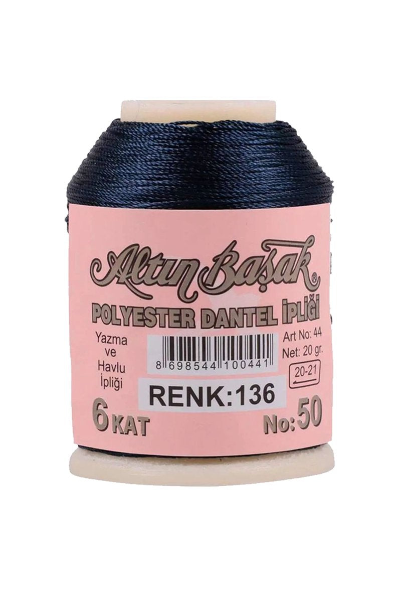 Altınbaşak Oya ve Dantel İpi 20 gr - - No: 136