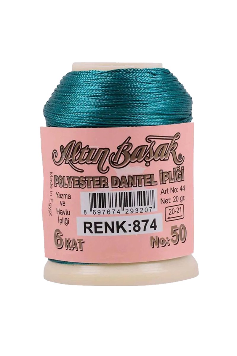 Altınbaşak Oya ve Dantel İpi 20 gr - - No: 874