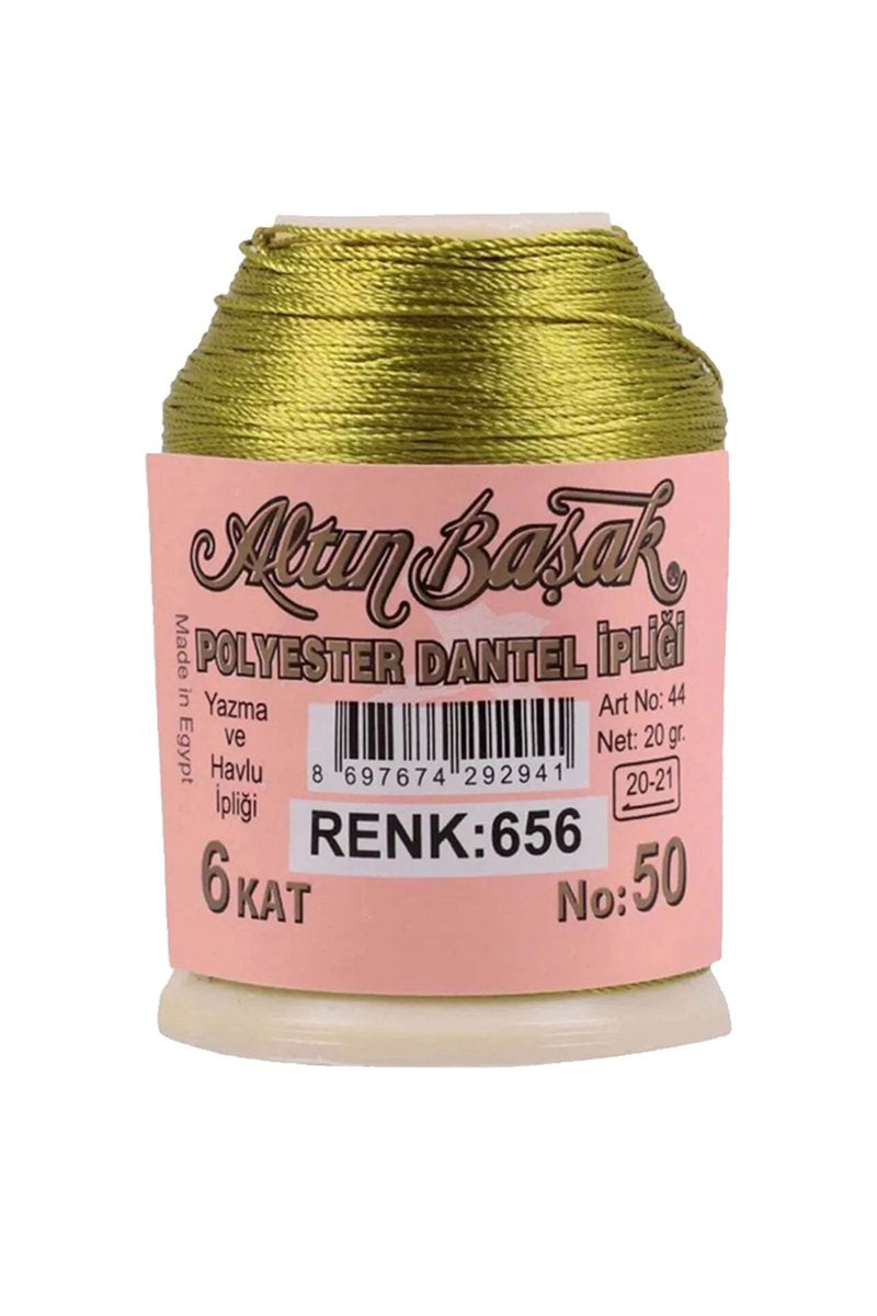Altınbaşak Oya ve Dantel İpi 20 gr - - No: 656