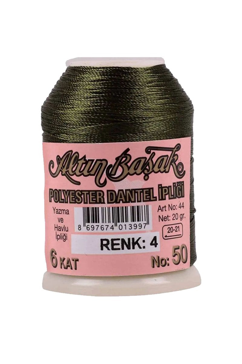 Altınbaşak Oya ve Dantel İpi 20 gr - - No: 004