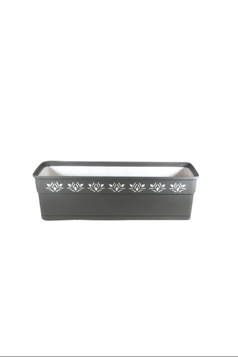 Desenli Saksı 50 Cm - AK 638