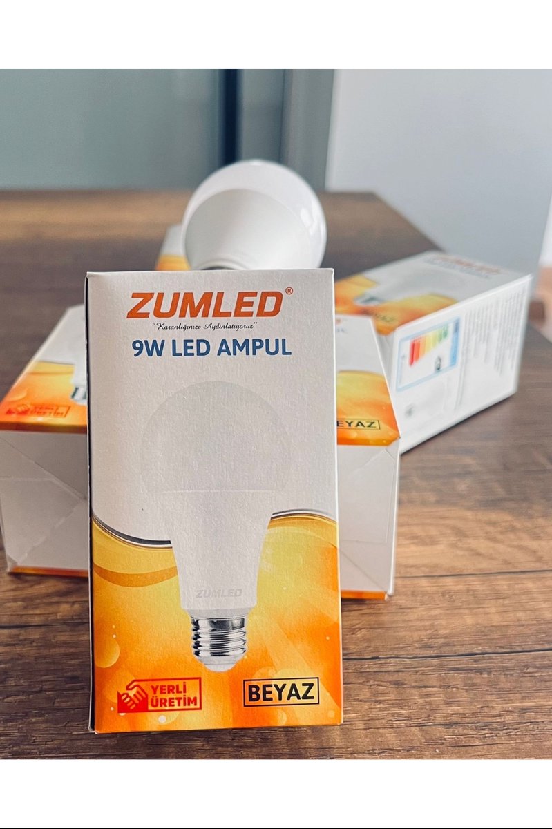 Zumled 9W Beyaz LED Ampul - 201
