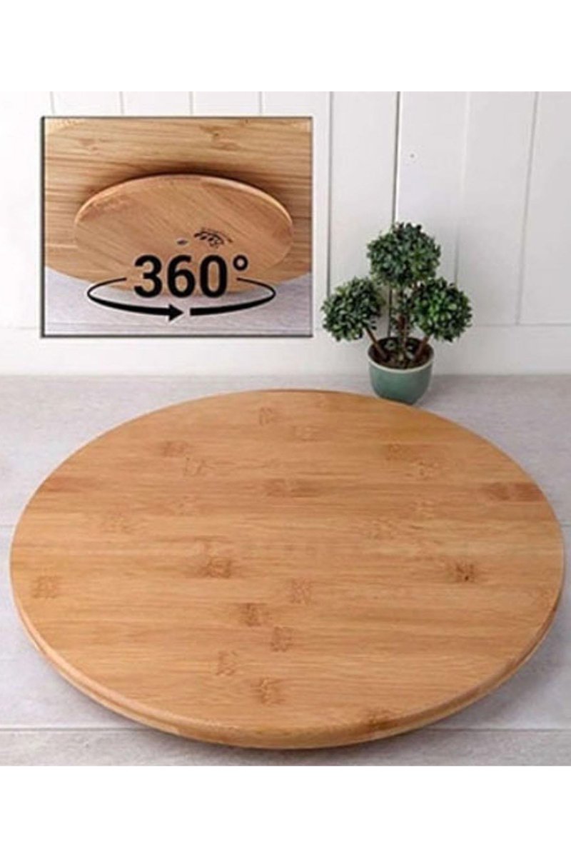 Dönerli Bambu Pizza Tahtası 32 Cm - DPT32