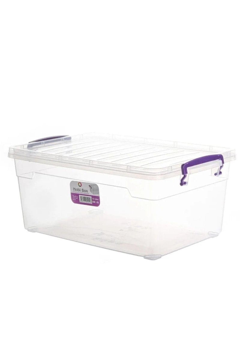 15 Litre Dikdörtgen Saklama Kabı - 56323