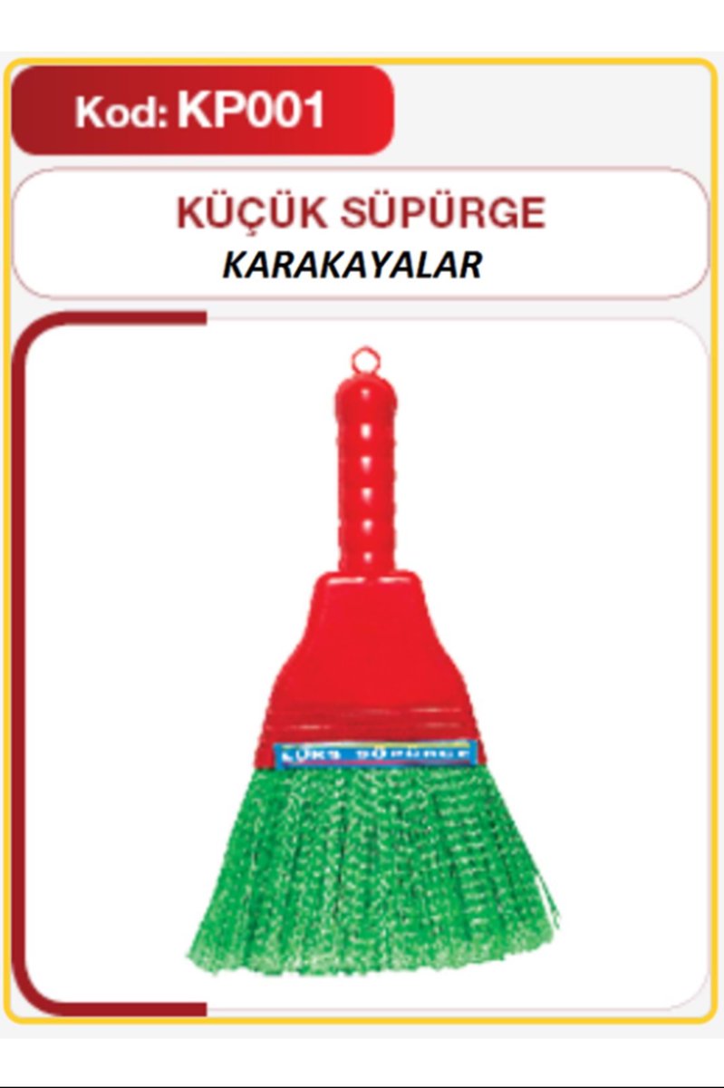 Plastik Süpürge Küçük - KP-001