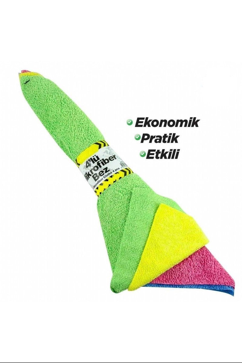 Mikrofiber Bez 30x30 cm 4'lü - K-87