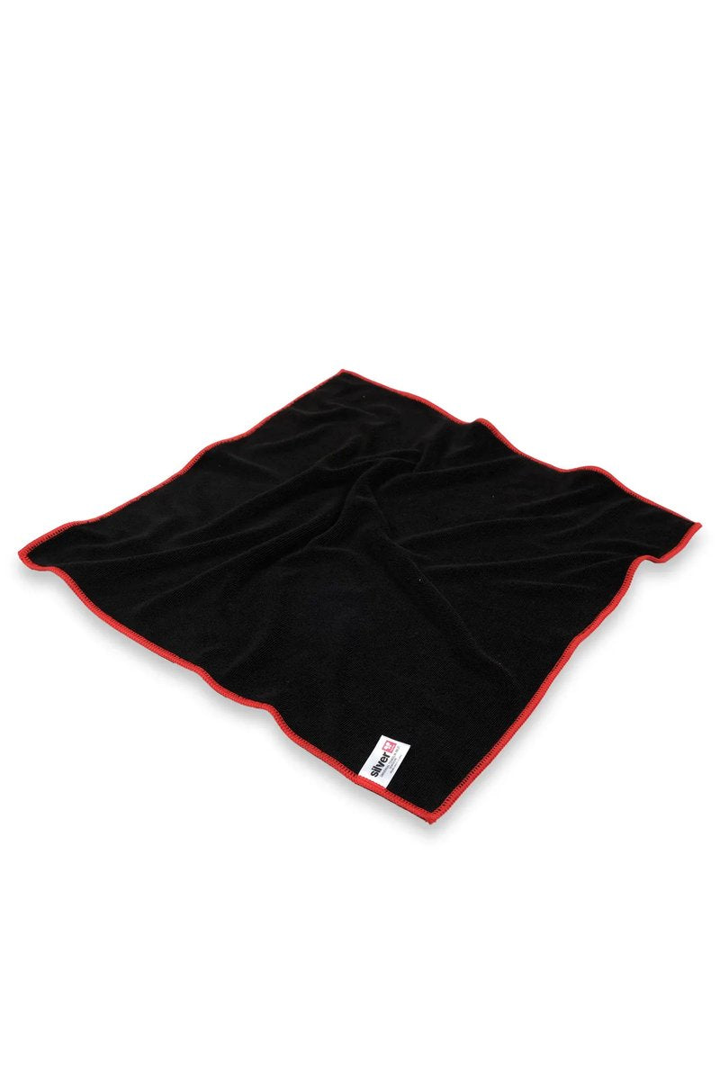 Kırmızı Overloklu 40x40 Cm Mikrofiber Bez - STK1442