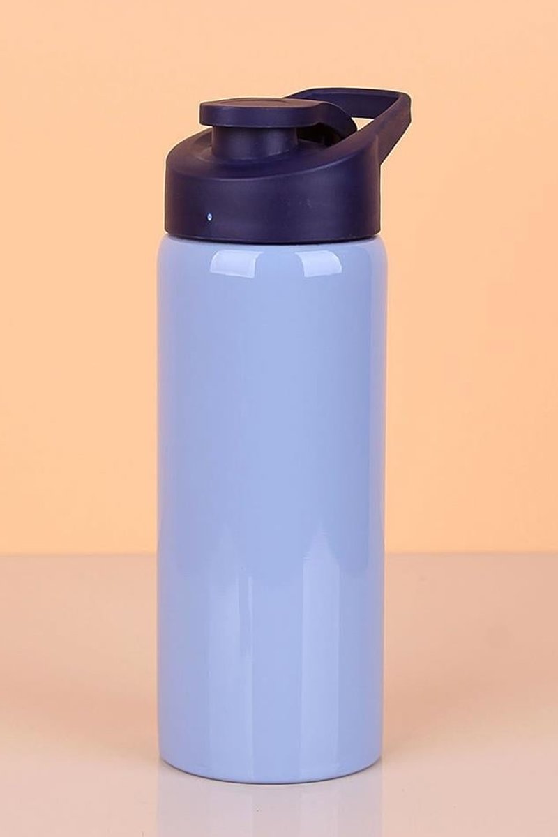 Renkli Matara 20 cm Metal 600 Ml. - BİE-15-0047