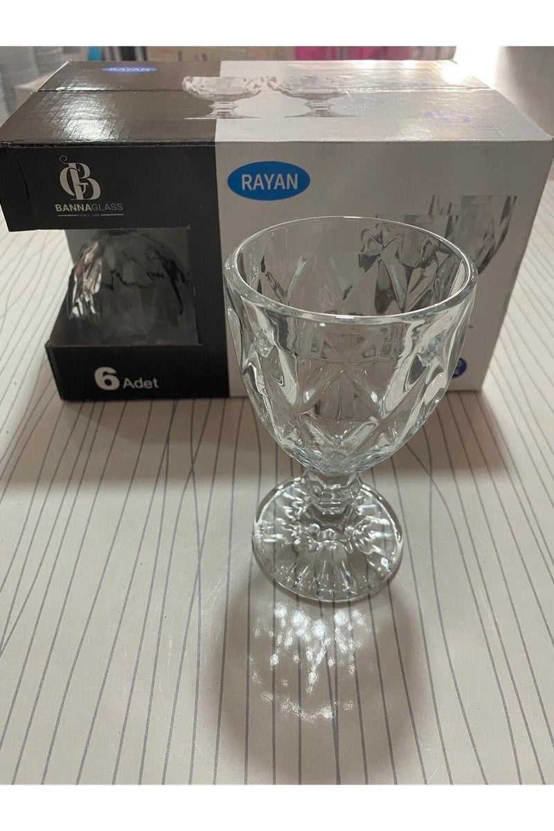 Dila Kahve Yanı Su Bardak 6’lı - RYG8006