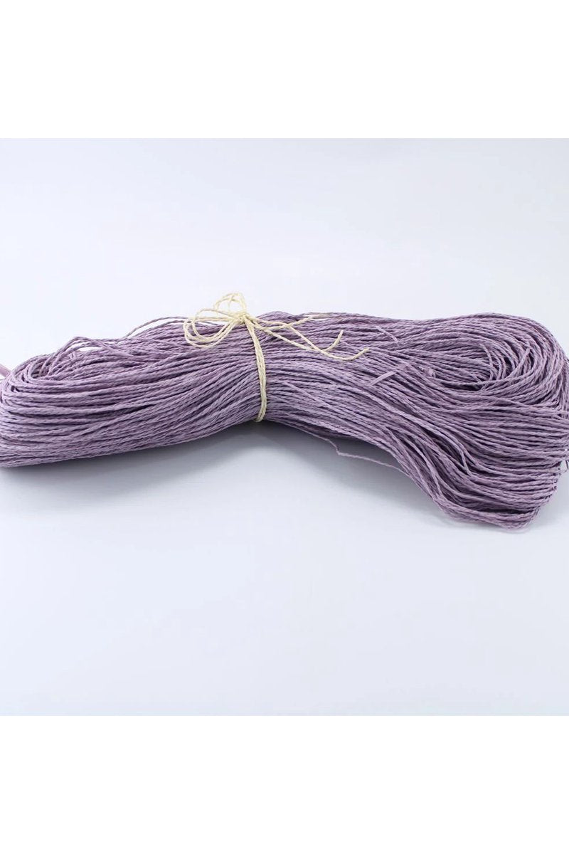 Eflatun Renk Çile Kağıt İp Çanta Ipi Supla Ipi No:80 - (550-600 gr)