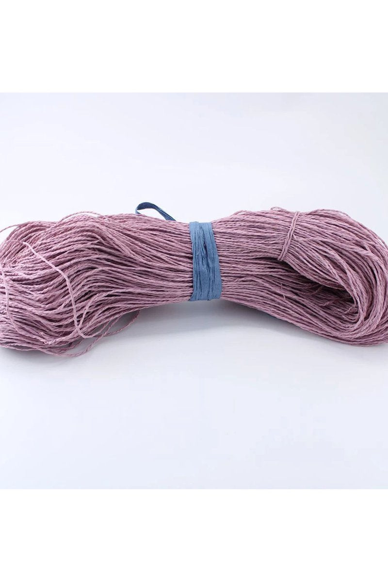 Koyu Lila Renk Çile Kağıt İp Çanta Ipi Supla Ipi No:82 - (550-600 gr)