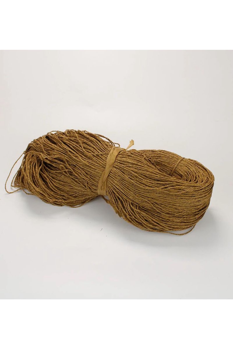 Taba Renk Çile Kağıt İp Çanta Ipi Supla Ipi No:42 - (550-600 gr)