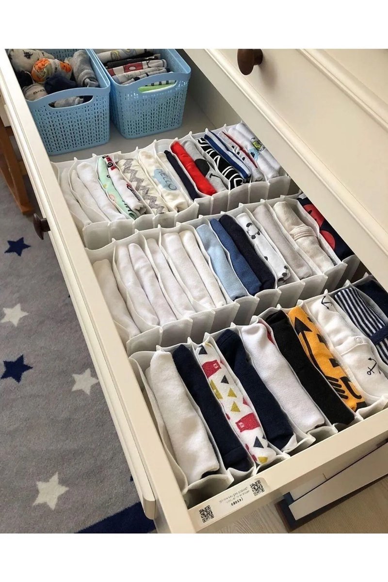 Çekmece Içi Akordiyon Organizer (M) - 15x43x14cm - EV355