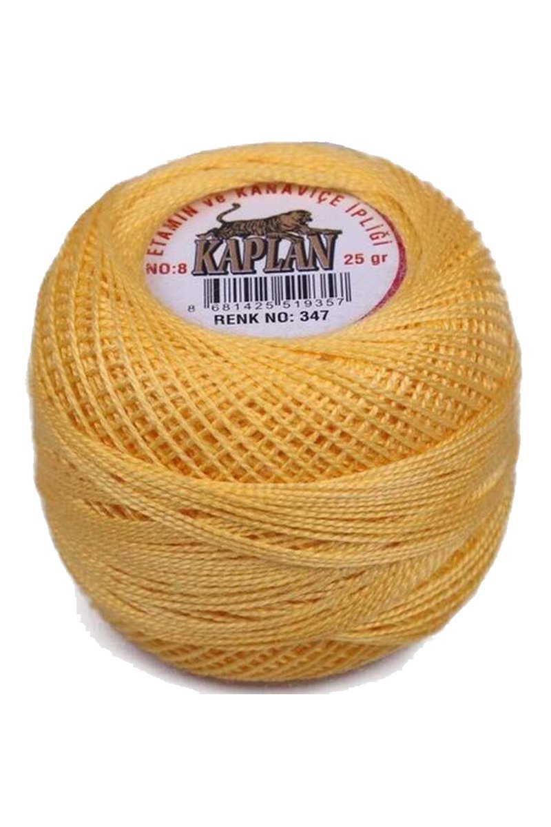 Kaplan Etamin Ve Kanaviçe İpi 8 No Kod/Renk: 347