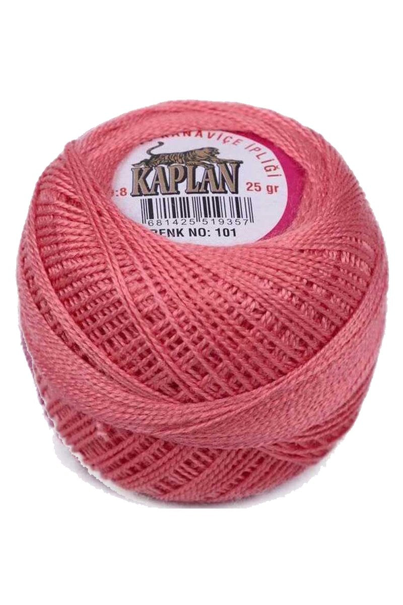 Kaplan Etamin Ve Kanaviçe İpi 8 No Kod/Renk: 101