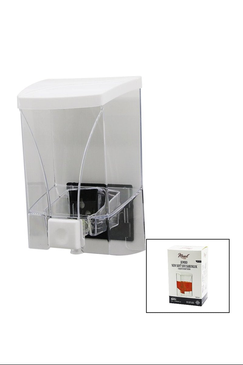 Duvara Asılabilir Monteli Sıvı Sabunluk 1000 Ml. - Y-029