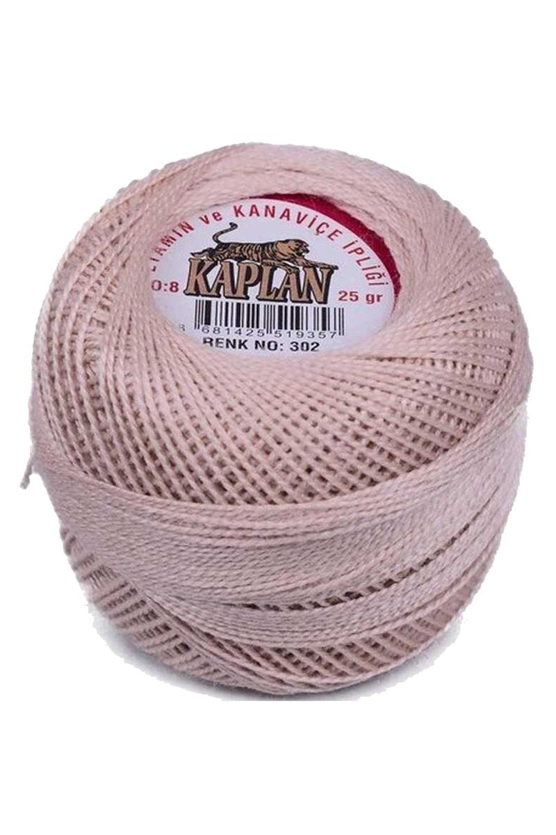 Kaplan Etamin Ve Kanaviçe İpi 8 No Kod/Renk: 302