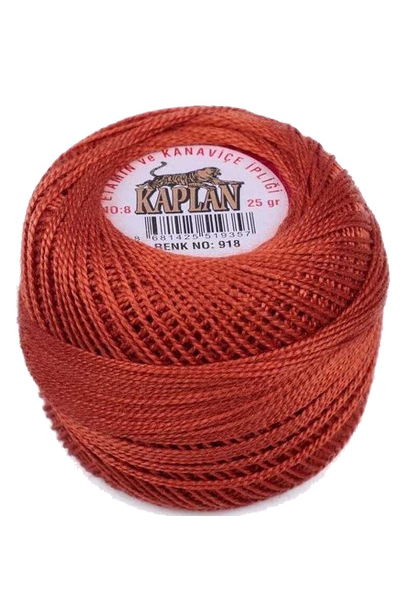 Kaplan Etamin Ve Kanaviçe İpi 8 No Kod/Renk: 918