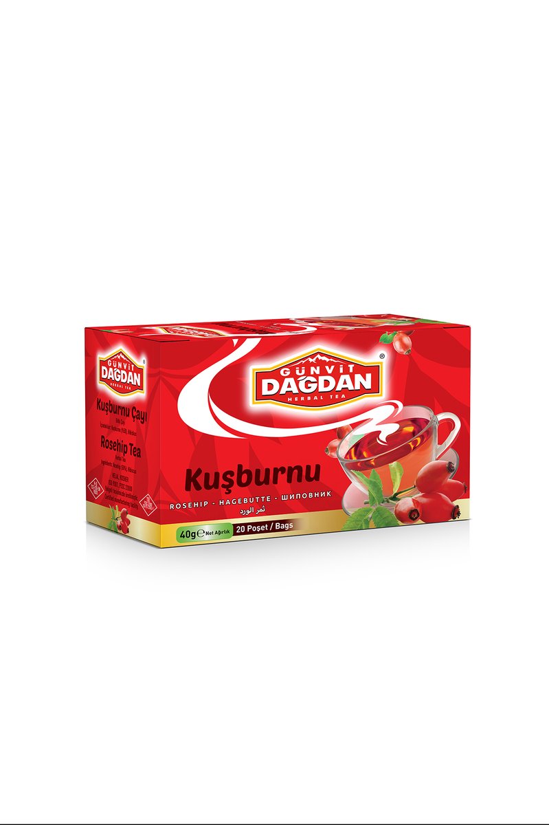 Kuşburnu Bardak Poşet 20’li