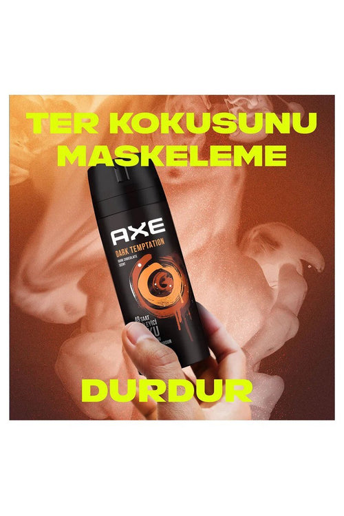 2 Adet Axe Dark Temptatıon Bay Parfüm Kofre 150 ml - görsel 2