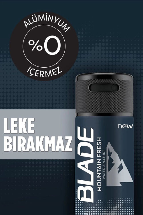 3 Adet Mountain Fresh Erkek Deodorant 150ml Leke Bırakmaz - görsel 2