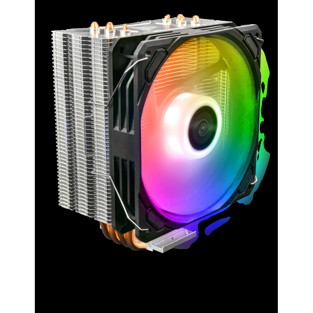 Gamdias Gamdıas Boreas E1-410 Argb 120mm CPU Kule Tipi Hava Soğutma Doğrudan Temas Teknolojisine Sahip 4 adet Gelişmiş Bakır Isı Borusu (AMD AM4-AM...