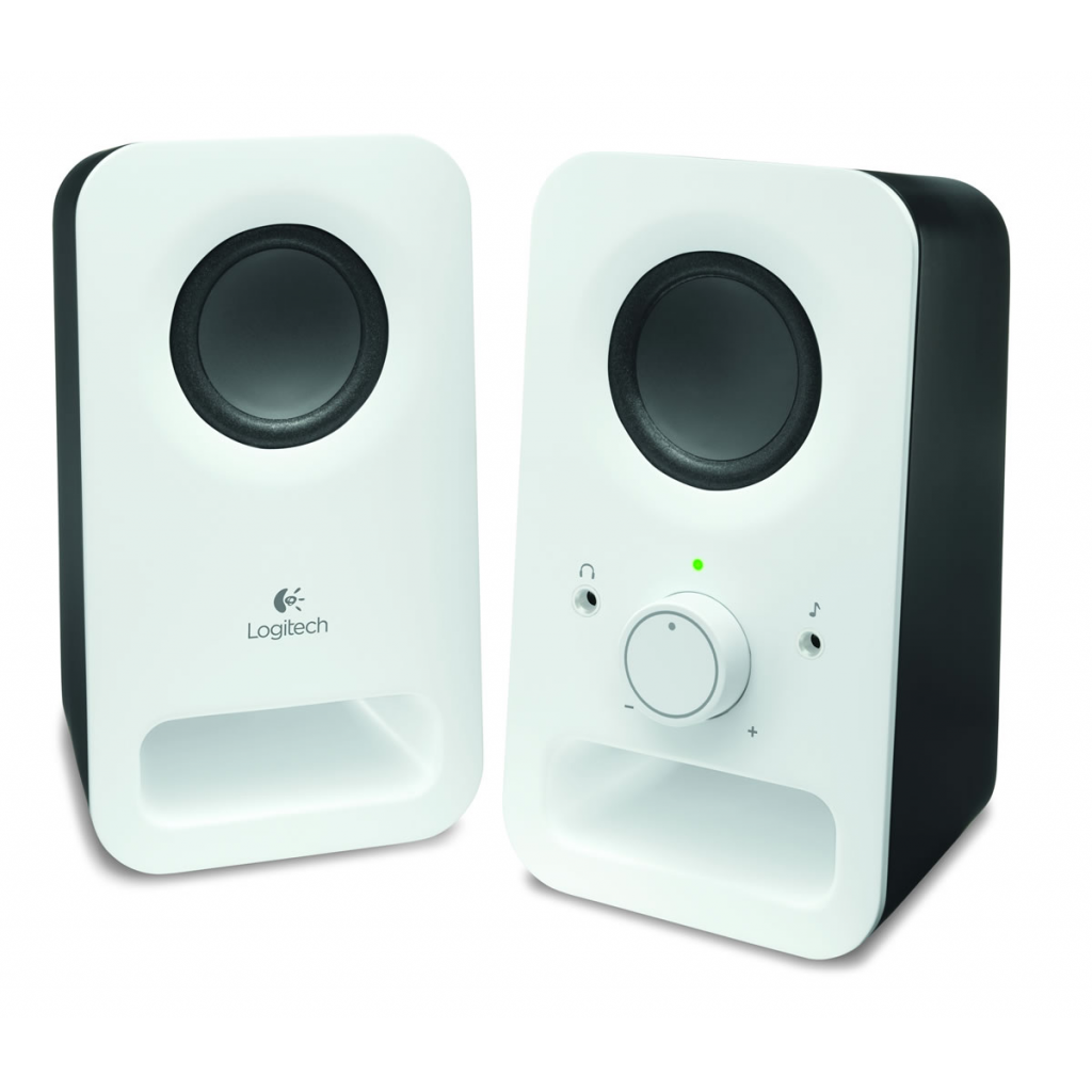 Logitech Logıtech 980-000815 Z150 6W 1+1 Kulaklık Jaklı Kompakt Stereo Speaker (Beyaz)(1923)