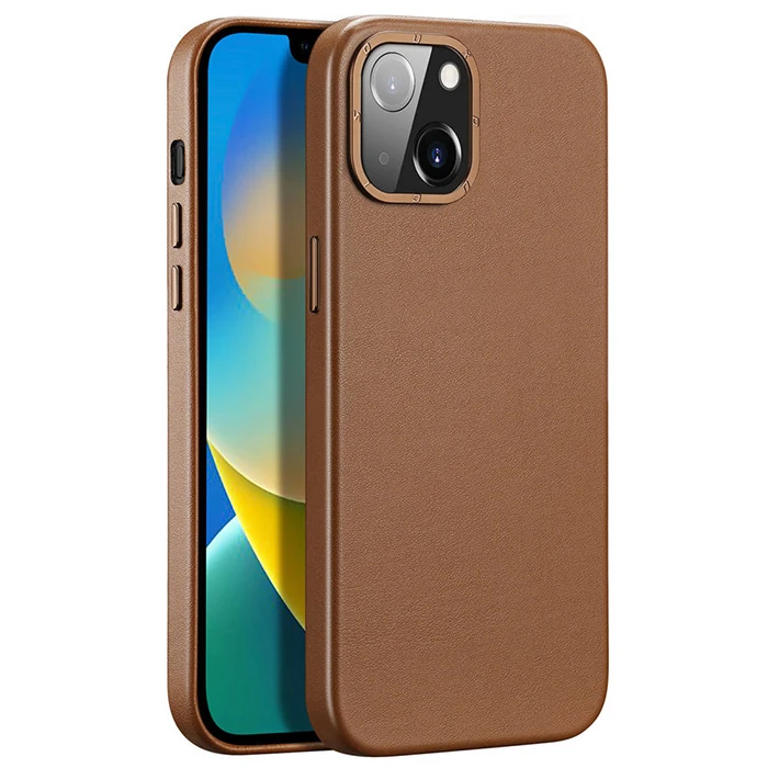 Dux Ducis Grit Series iPhone 14 6.1inç Premium MagSafe Uyumlu Kılıf - Siyah