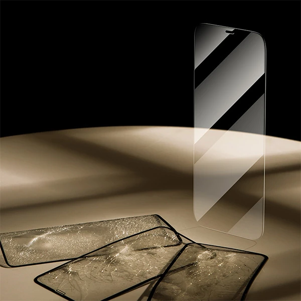 Ally iPhone 12-İPhone 12 Pro 6.1 Tempered Cam Ekran Koruyucu - Şeffaf 2