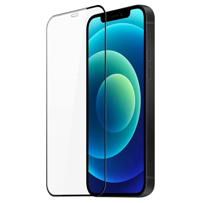 Dux Ducis iPhone 12 Mini 5.4 Tempered Cam Ekran Koruyucu 10D Full Kaplama - Siyah