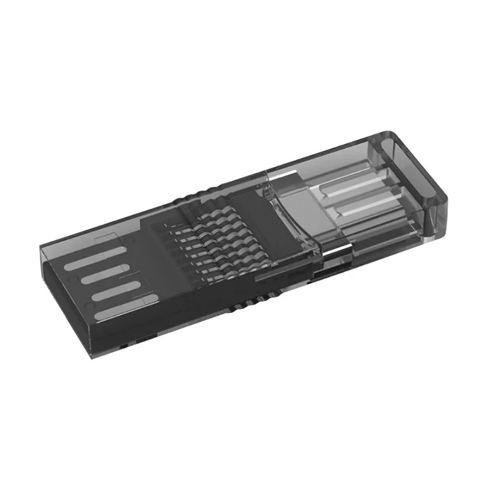 Ally Type-c Usb C Micro TF Kart Okuyucu - Telefon Tablet Pc-Laptop Bellek Kart Okuyucu - Siyah