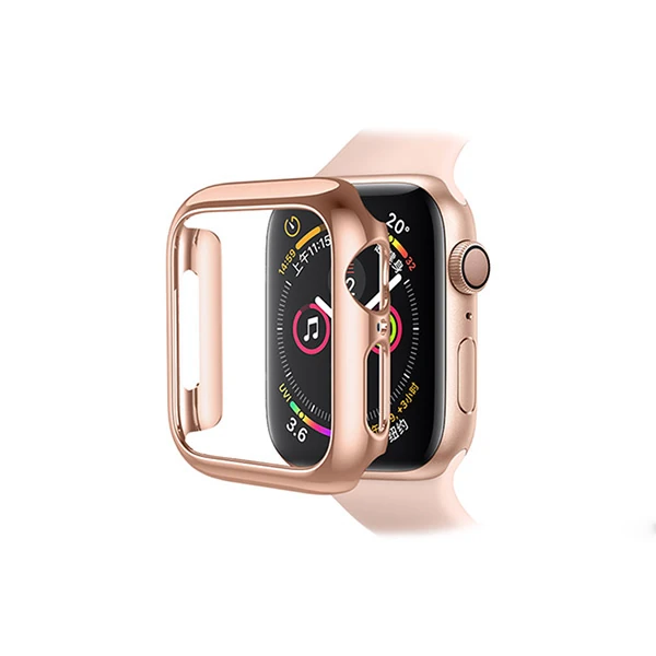 Hoco Apple Watch 4 44mm Bumper Pc Koruma Kılıf - Rose Gold