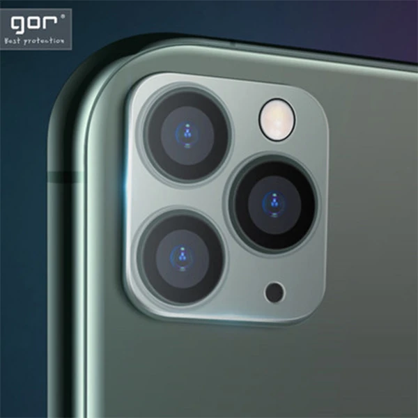 GOR İPhone 11 Pro/ 11 Pro Max Tempered Kamera Koruma Cam 2adet Set - Şeffaf 2