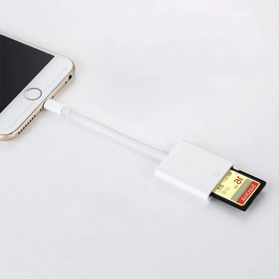 İPhone/İPad Lightning To SD Kart Hafıza Kart Adaptörü NK105