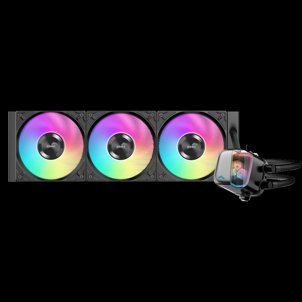 Sama L70-360BK Black 360mm 3x120mm Argb Fan CPU Sıvı Soğutma(1923)