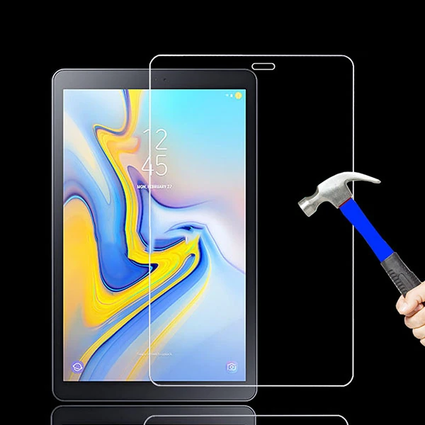 SM Galaxy Tab A 10.5 2018 T590 T595T597 İçin Kırılmaz Cam Ekran Koruyucu - Şeffaf 2
