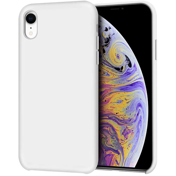 iPhone XR 6.1inch Lansman Kılıf İçi Kadife Soft Silikon Kılıf - Kırmızı