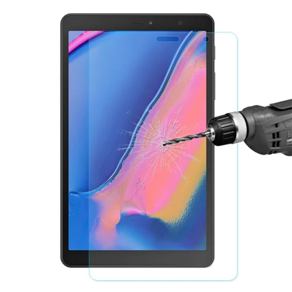 Ally Sm Galaxy Tab A 8 (2019) P200/p205 Tempered Kırılmaz Cam Ekran Koruyucu - Şeffaf 2