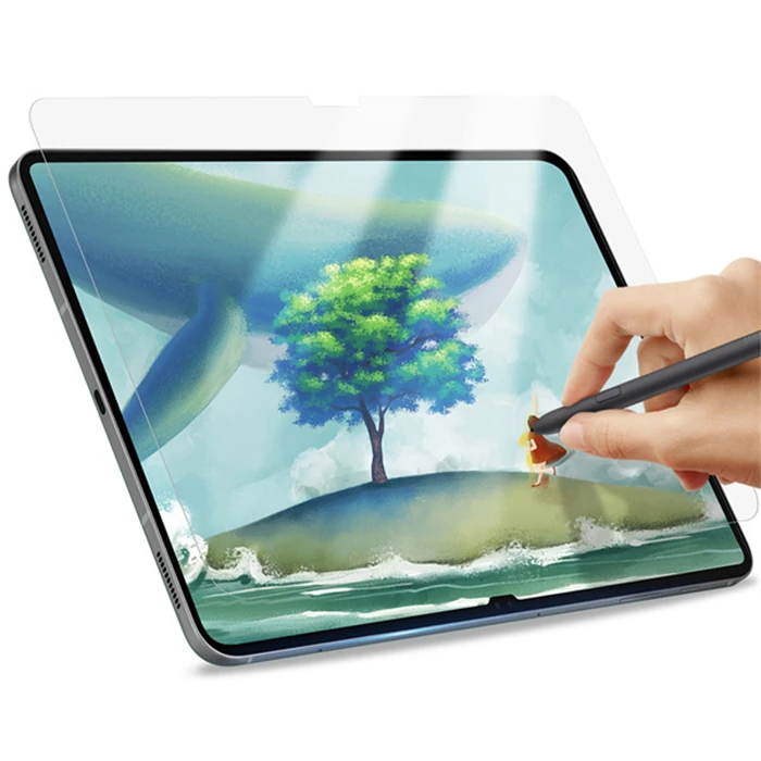 Dux Ducis SM Galaxy Tab S8 Ultra S9 ultra Paperfeel Pet Ekran Koruyucu 0.15mm Darbe Emici Film - Şeffaf 2