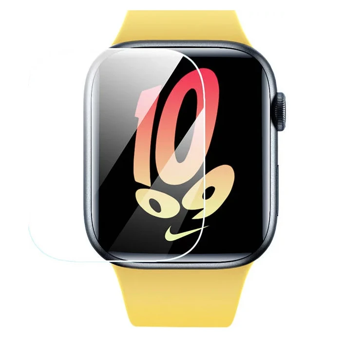 Baseus NanoCrystal Series Apple Watch 4/5/6/SE/SE 2 40mm Ekran Koruyucu 2 Adet - Şeffaf 2