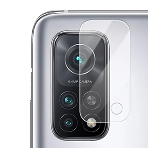 Xiaomi Mi 10T Pro Tempered Cam Kamera Koruyucu - Şeffaf 2
