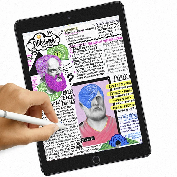 Ally İPad 9.7 İnch Paper Like Film Darbe Emici Pet Ekran Koruyucu iPad 5/6/7/8 - Şeffaf 2