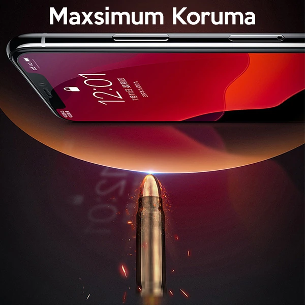 Baseus İPhone 11 Pro- X-XS 0.3mm Ful Tempered Cam Ekran Koruyucu 2 Adet Set - Şeffaf 2